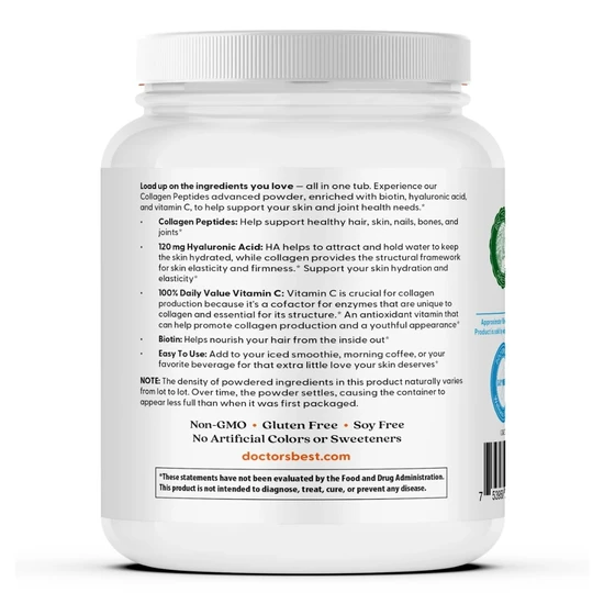 Doctor's Best Pure Collagen Peptides 417g