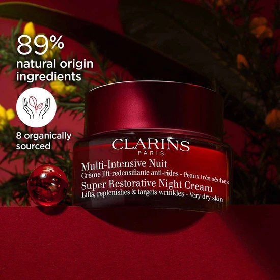 Clarins Super Restorative Night Cream Dry Skin 50ml