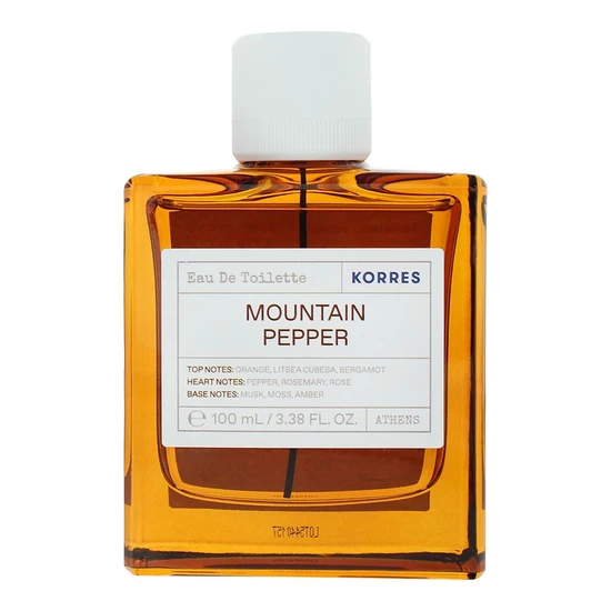 Korres Mountain Pepper Eau De Toilette 100ml