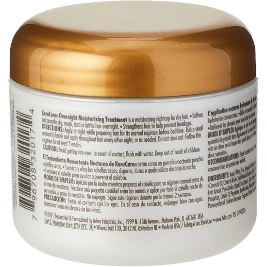 KeraCare Overnight Moisturising Treatment 115g