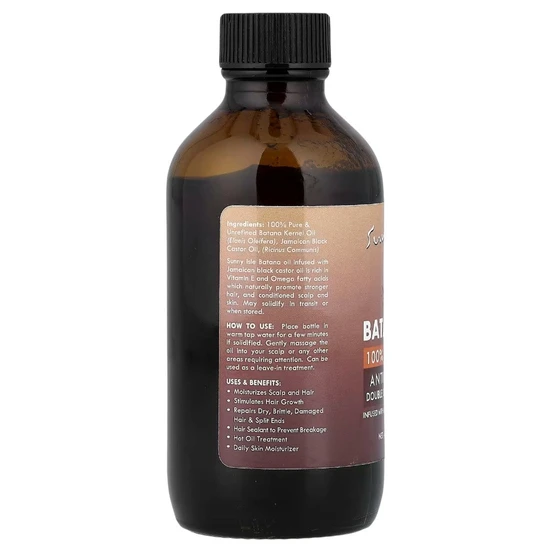 Sunny Isle Batana Oil Anti Thinning Double Growth Formula 4oz