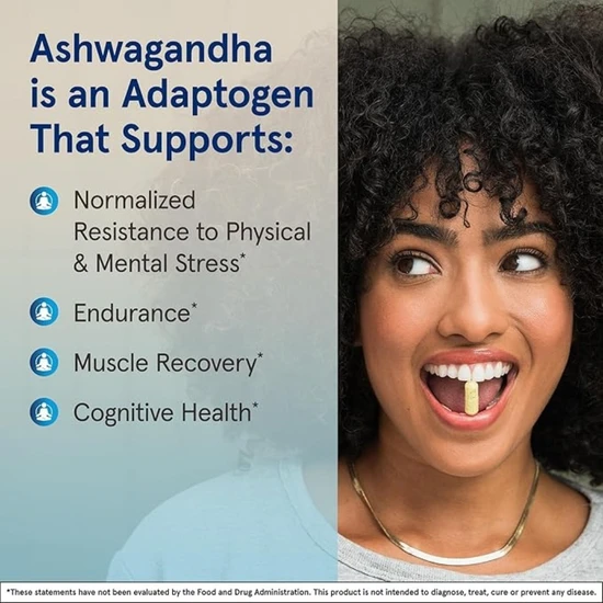 Jarrow Formulas Ashwagandha 300mg Vegicaps 120