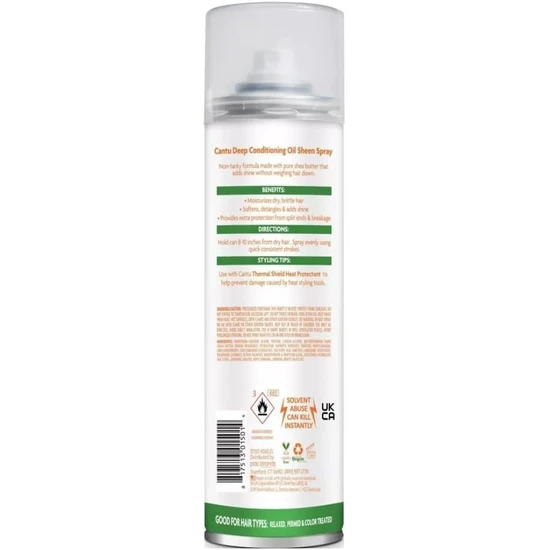 Cantu Shea Butter Oil Sheen Deep Conditioning Spray 283g
