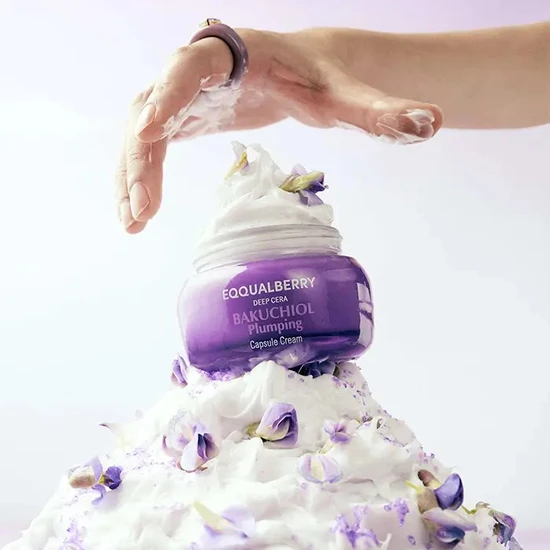 Eqqualberry Bakuchiol Plumping Capsule Cream 50ml