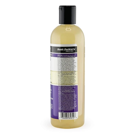 Aunt Jackie's Grapeseed Power Wash Intense Moisture Clarifying Shampoo 12oz