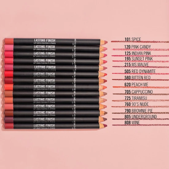 Rimmel Lasting Finish 8hr Lip Liner Mauve Nude