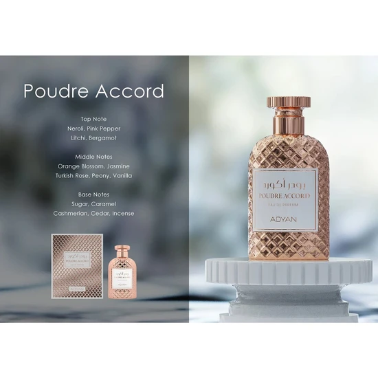 Adyan Poudre Accord Eau De Parfum 100ml