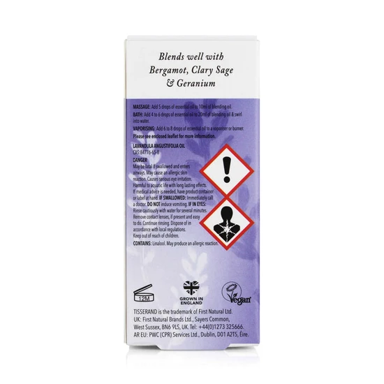 Tisserand Aromatherapy Aromatherapy English Lavender Essential Oil 9ml