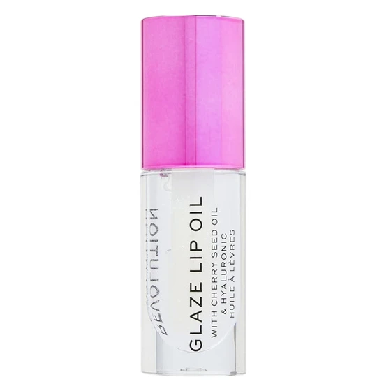 Revolution Glaze Lip Oil Lust Clear
