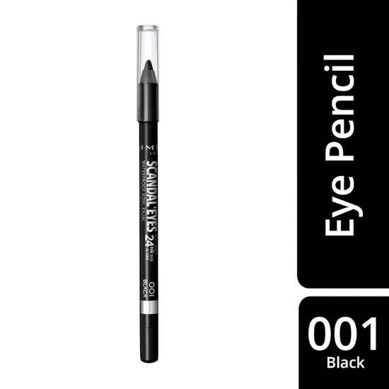 Rimmel Scandaleyes Waterproof Eyeliner Pencil Black