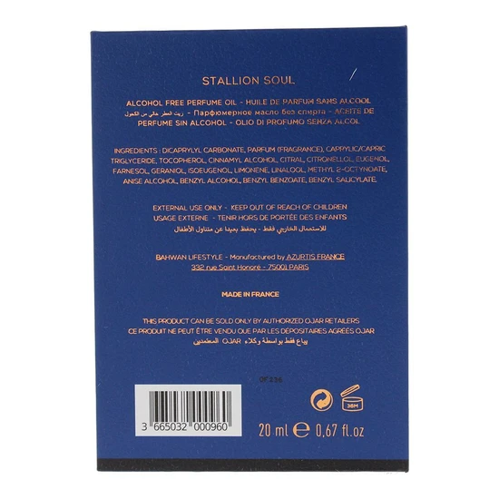 Ojar Stallion Soul Absolute Perfume Oil 20ml