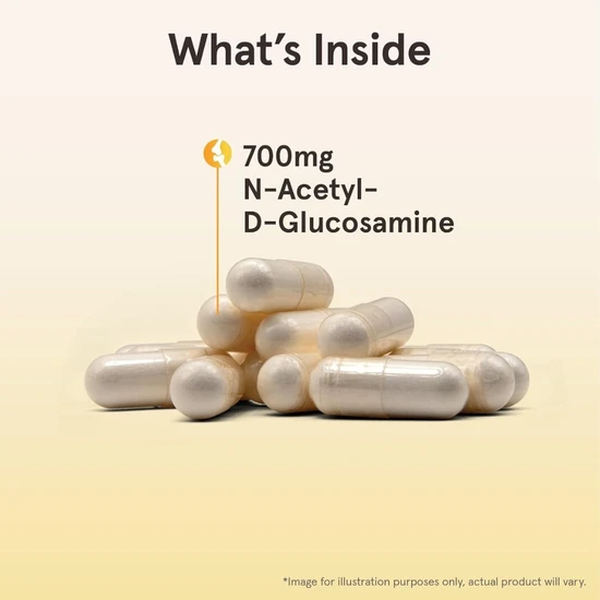 Jarrow Formulas NAG NAcetylDGlucosamine Vegicaps 120 Vegicaps