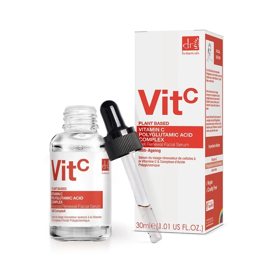 Dr Botanicals Anti-Ageing Vitamin C Duo Moisturiser & Advanced Facial Serum Kit