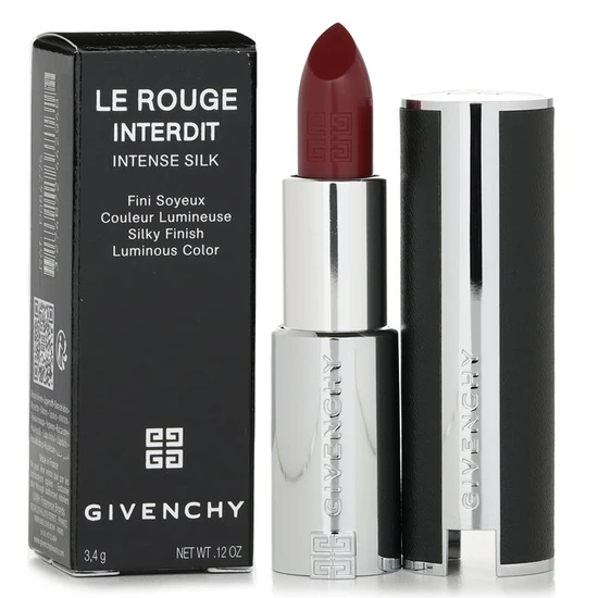 GIVENCHY Le Rouge Interdit Intense Silk Lipstick N334 Grenat Volontaire