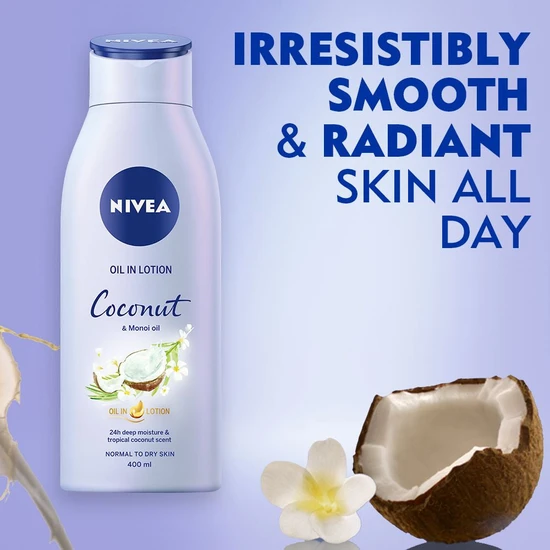 Nivea Coconut & Monoi Oil In Lotion 400ml
