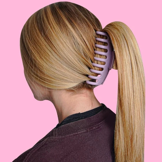 Give Me Purple Claw Clip