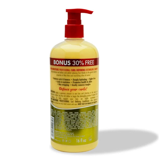 Olive Moisture Professional Curl Defining Detangling Shampoo 473ml
