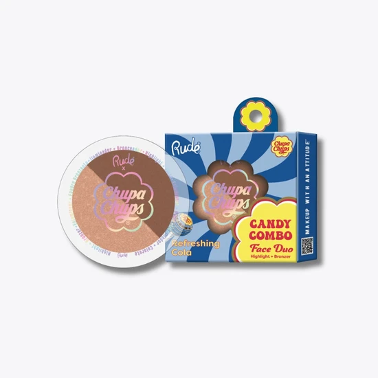 RUDE COSMETICS Chupa Chups Candy Combo Face Duo Choco-Vanilla
