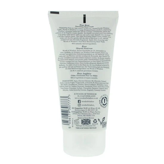 Woods of Windsor True Rose Hand Cream 75ml