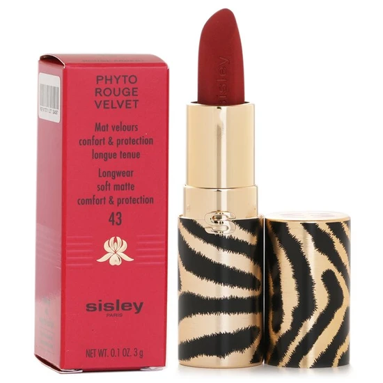 Sisley Phyto Rouge Velvet Lip Balm 43 Rouge Ardent