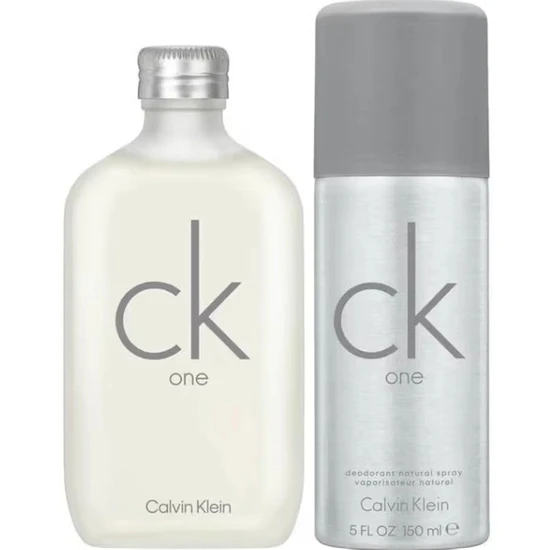 Calvin Klein CK One Eau De Toilette + Deodorant Spray 100ml + 150ml