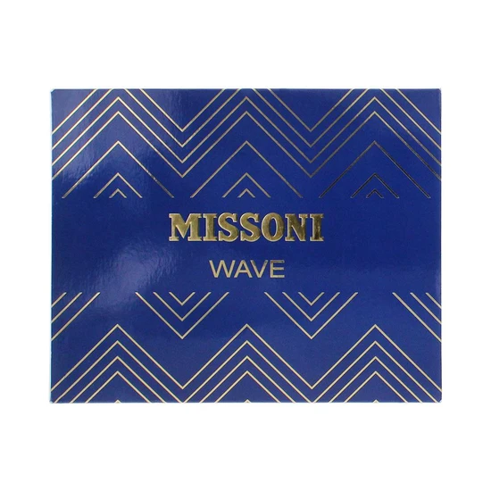 Missoni Wave Eau De Toilette Gift Set 100ml, 100ml Aftershave Balm & 100ml Shower Gel