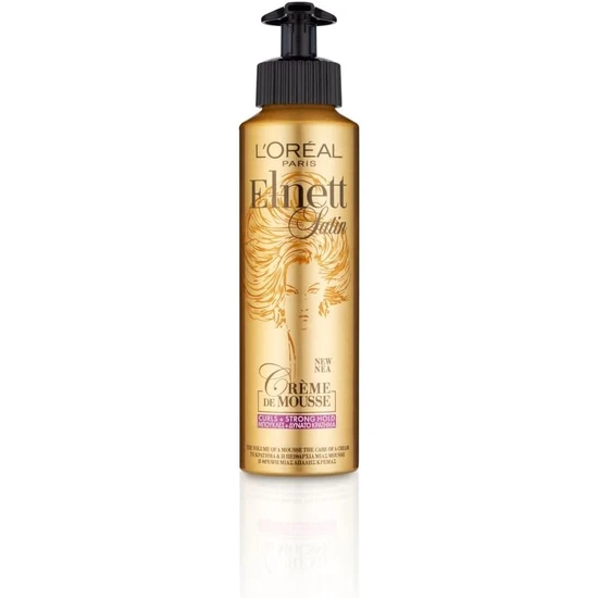 L'Oréal Professionnel Elnett Satin Curls Strong Hold Creme De Mousse 200ml