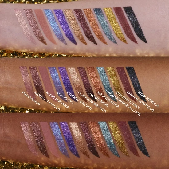 Pat McGrath Labs Gilded Nirvana Mega Eyeshadow Palette Twelve shades of gilded bliss