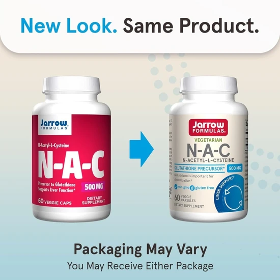 Jarrow Formulas N-A-C 500mg Capsules 60 Capsules
