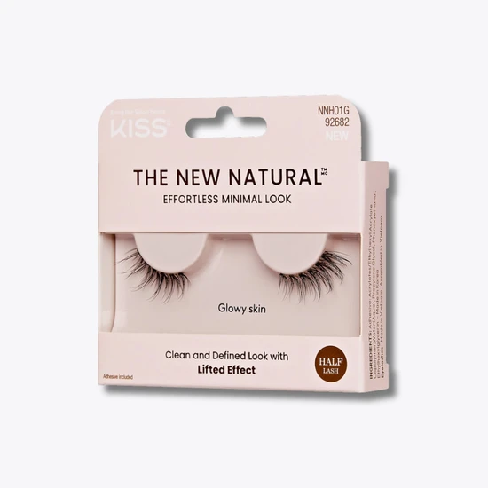 Kiss The New Natural Half Lash 01