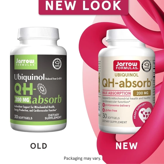 Jarrow Formulas Ubiquinol QH-absorb 200mg 30 Soft Gels