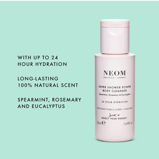 Neom Organics London Scent To Boost Your Energy Super Shower Power Body Cleanser 500ml