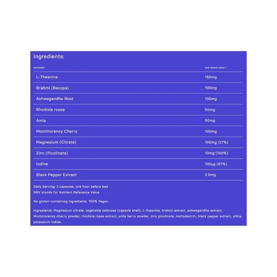 Motion Nutrition Unplug Vegicaps 60 Vegicaps