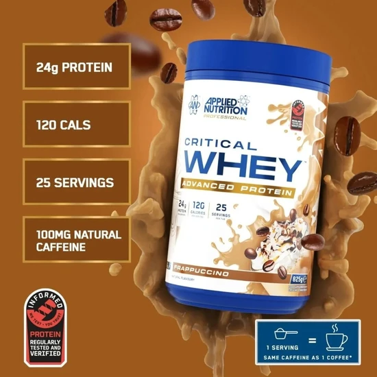 Applied Nutrition Critical Whey Frappuccino 825g