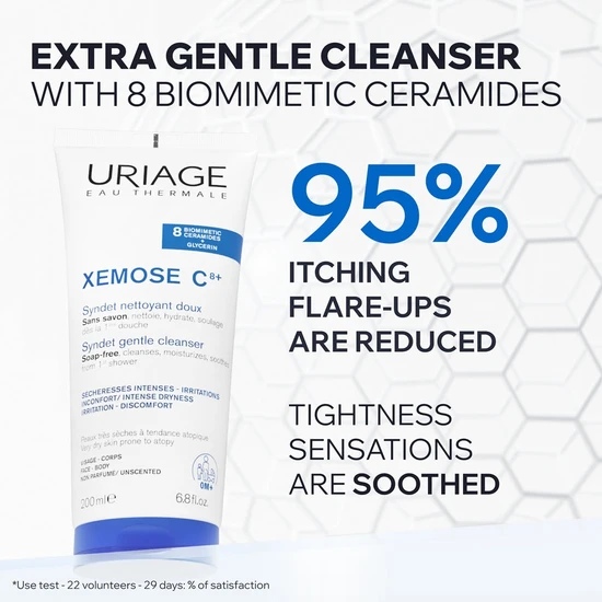 Uriage Xemose C8+ Syndet Gentle Cleanser 500ml