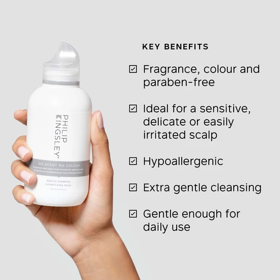 Philip Kingsley No Scent No Colour Shampoo & Conditioner Duo Shampoo 250ml & Conditioner 200ml