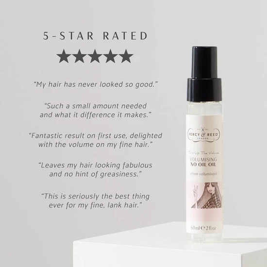 Percy & Reed Turn Up The Volume Volumising No Oil Oil 60ml