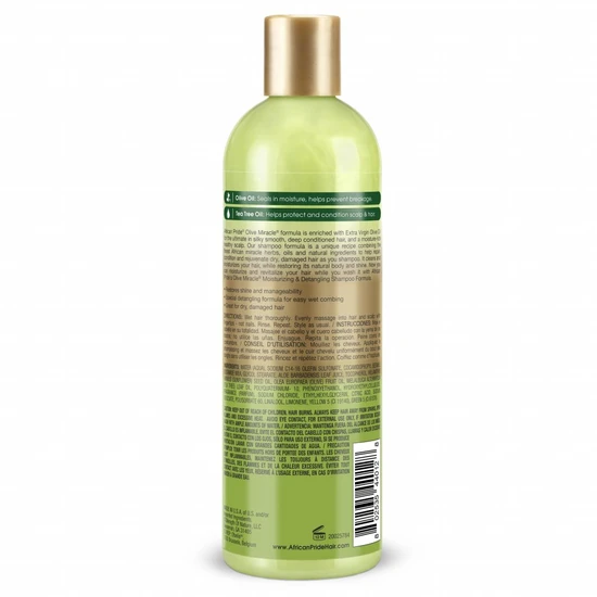 African Pride Olive Miracle 2 In 1 Shampoo & Conditioner 355ml