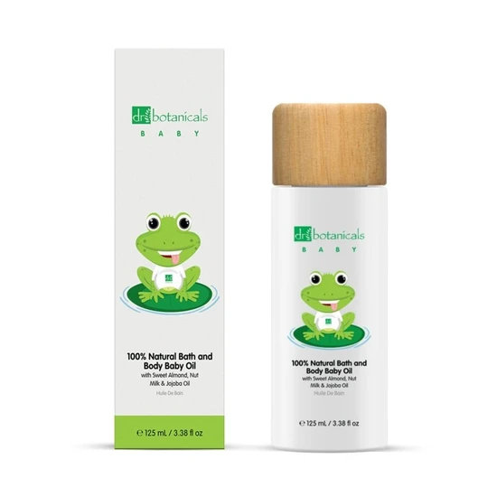 Dr Botanicals Jojoba Seed Oil Relaxing Baby Body Oil 125ml