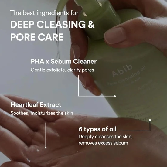 Abib Heartleaf Pore Cleansing Oil Wash 200ml