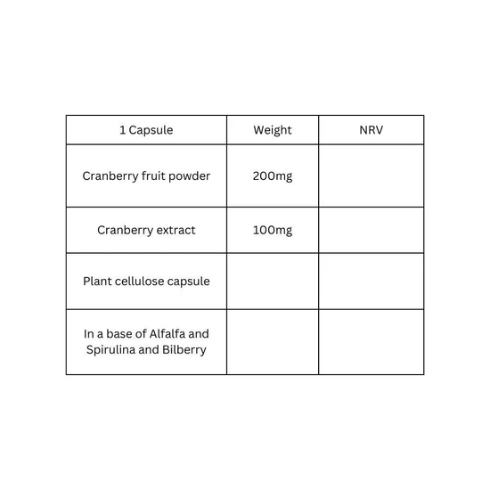 Viridian Cranberry Berry Extract Veg Caps 30 Capsules