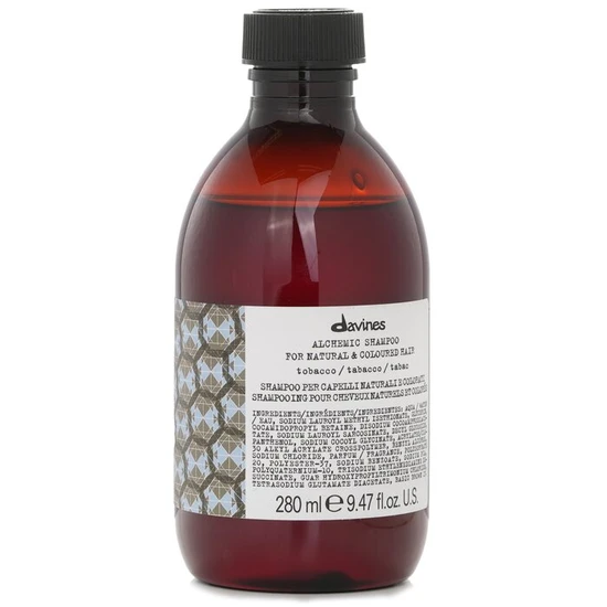 Davines Alchemic Shampoo Tobacco for Natural & Coloured Hair