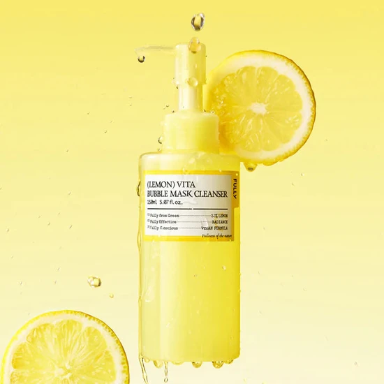 FULLY Lemon Vita Bubble Mask Cleanser 150ml