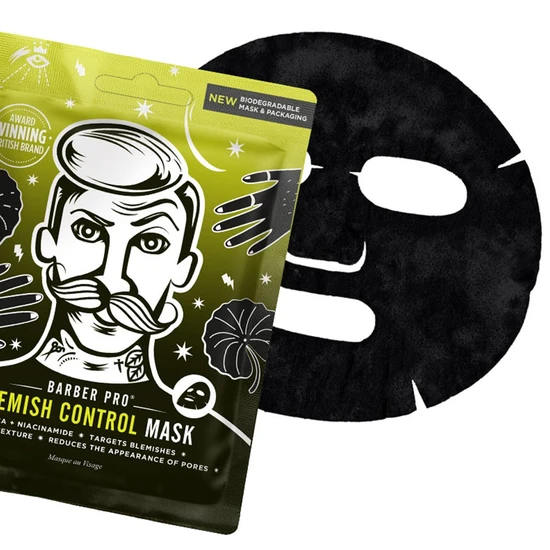 BARBER PRO Blemish Control Face Sheet Mask x1
