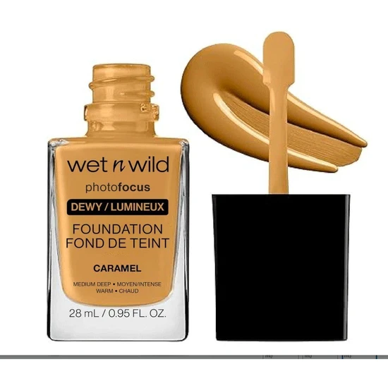 Wet N Wild Photo Focus Dewy Foundation Caramel