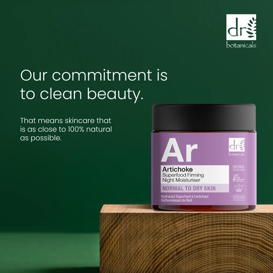 Dr Botanicals Advanced Artichoke Superfood Firming Night Moisturiser 60ml