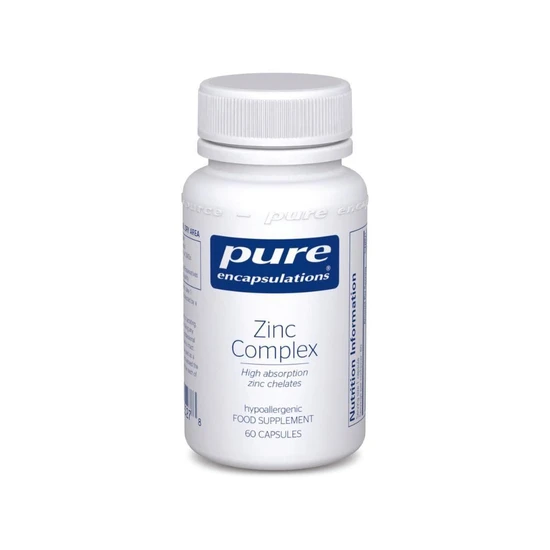 Pure Encapsulations Zinc Complex Capsules 60 Capsules