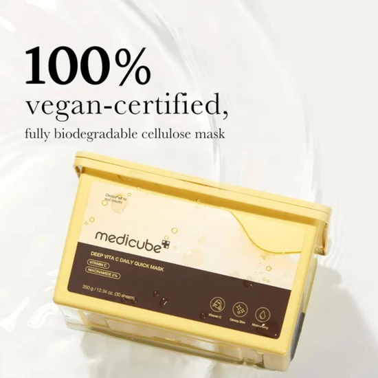 Medicube Deep Vita C Daily Quick Mask 30 Sheets