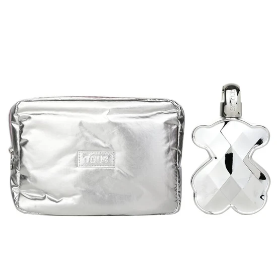 Tous Love Me The Silver Parfum Coffert : Eau De Perfum + Bag 2pcs