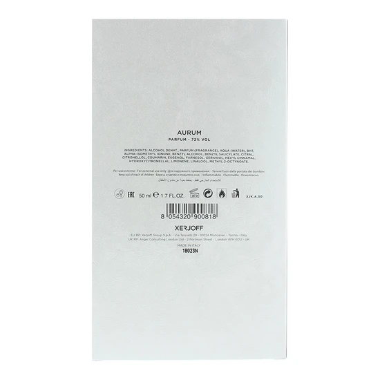 Xerjoff Aurum Eau De Parfum 50ml